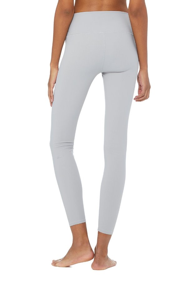 SEA YOGI // Alo High ripped warrior legging, alloy, back