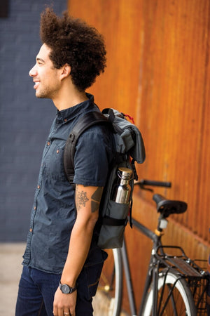 SEA YOGI // Reflect Insulated stainless steel with bamboo cap by Klean Kanteen, visual