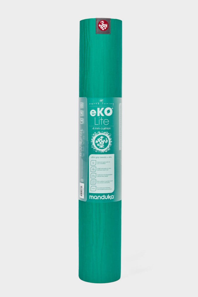 SEA YOGI // KYI Eko Yoga yoga mat in 4mm by Manduka, standing