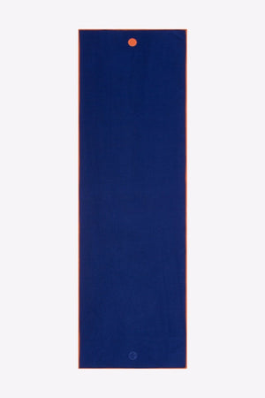 MANDUKA // YOGITOES SKIDLESS MAT TOWEL - CHAKRA BLUE