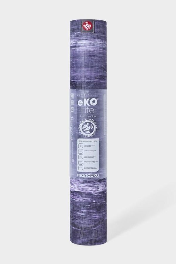 MANDUKA // eKO LITE YOGA MAT - 4mm - HYACINTH MARBLED