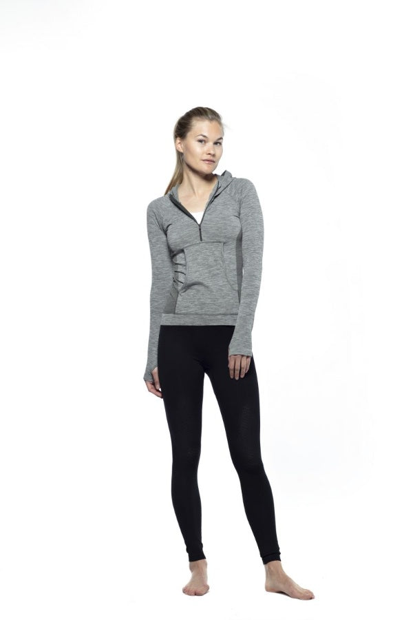 RUN & RELAX // GO RUN SWEATER - GREEN & WHITE