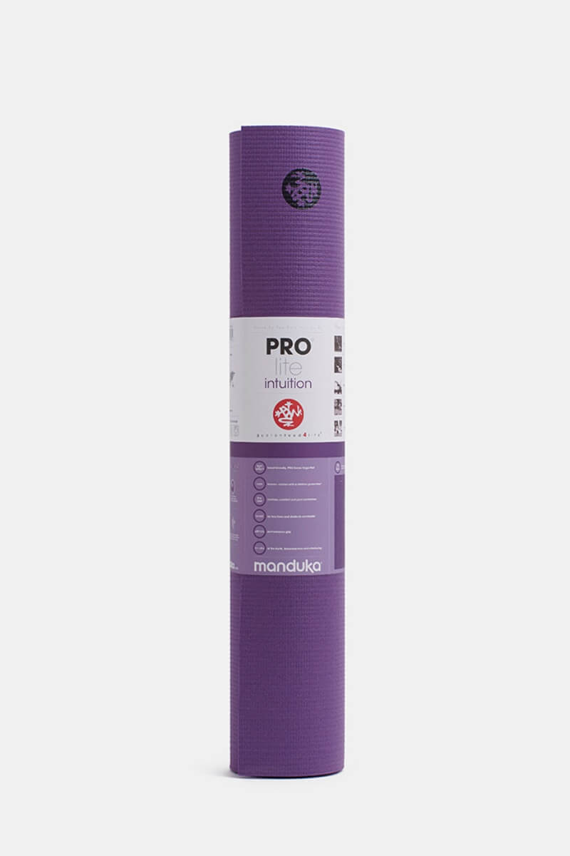 SEA YOGI Intuition PROLite Yoga Mat from Manduka - rolled up - purple - Online Yoga shop from Europe