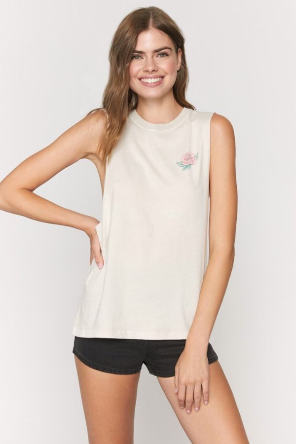 SPIRITUAL GANGSTER  // TRUST ROCKER TANK - SANDSHELL