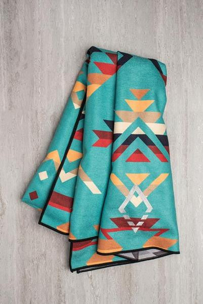 Nomadix Double sides Yoga and Beach towel in Pwn High Alpine style, front style image - Sea Yogi